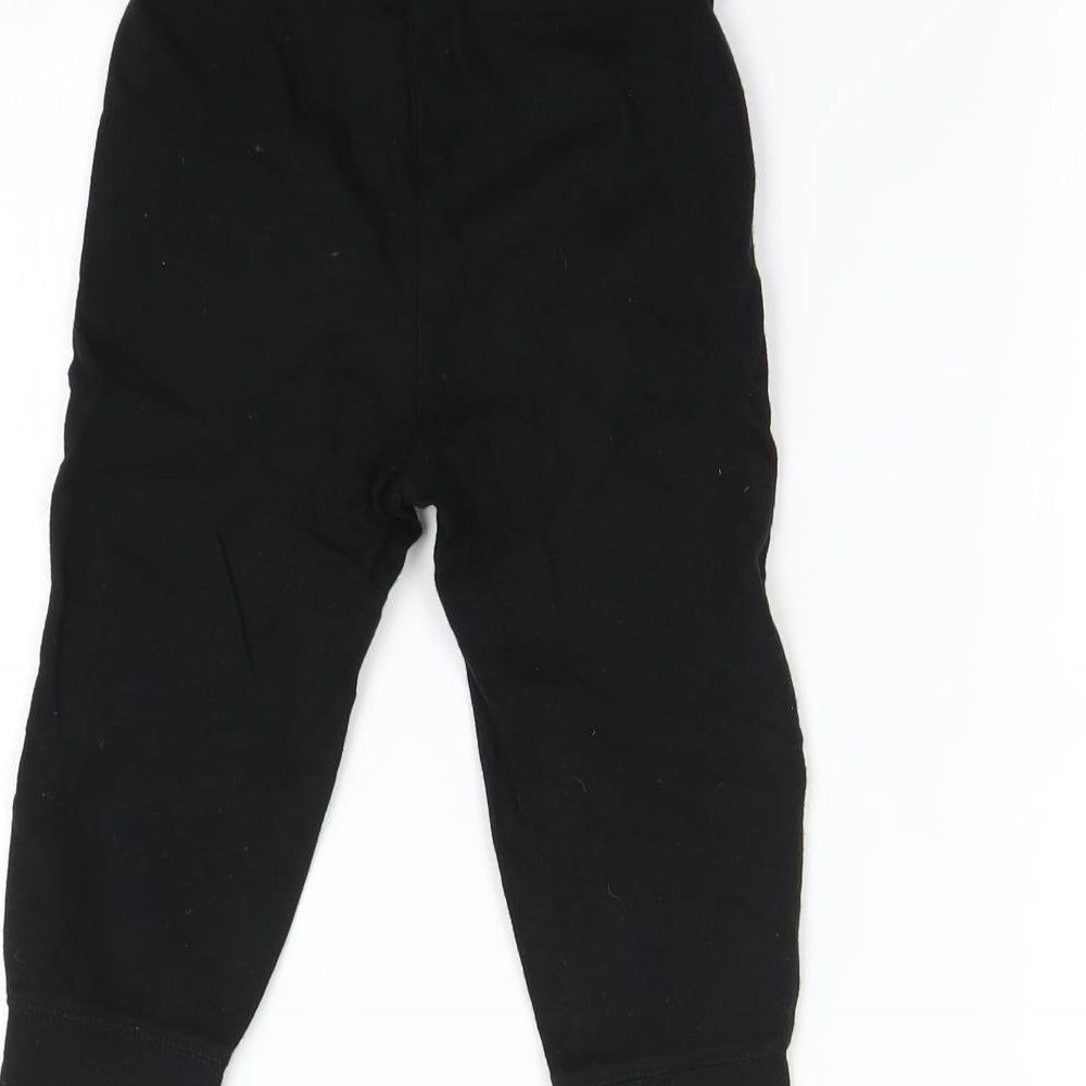 Gap Boys Black   Jogger Trousers Size 2 Years