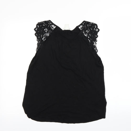 H&M Womens Black   Basic Tank Size S