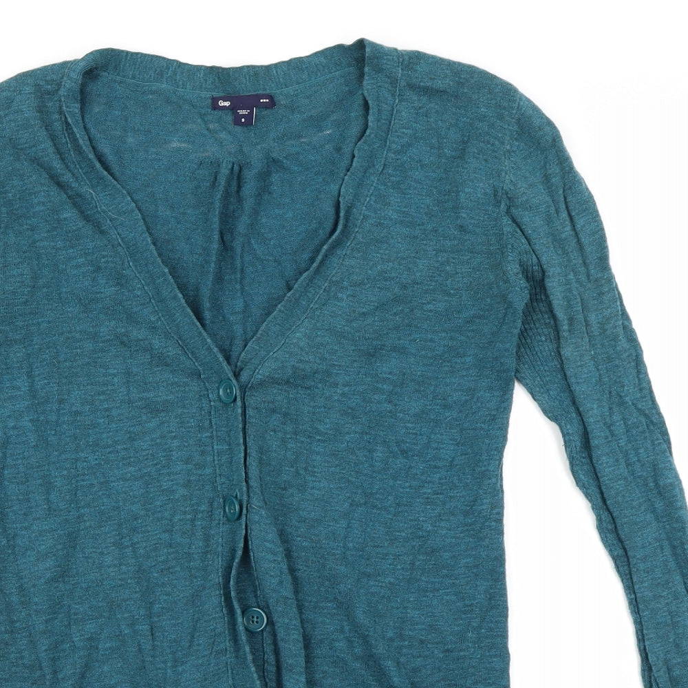 Gap  Womens Green   Cardigan Jumper Size S