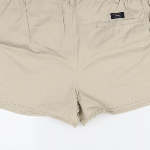 Damart Womens Beige   Cut-Off Shorts Size 18