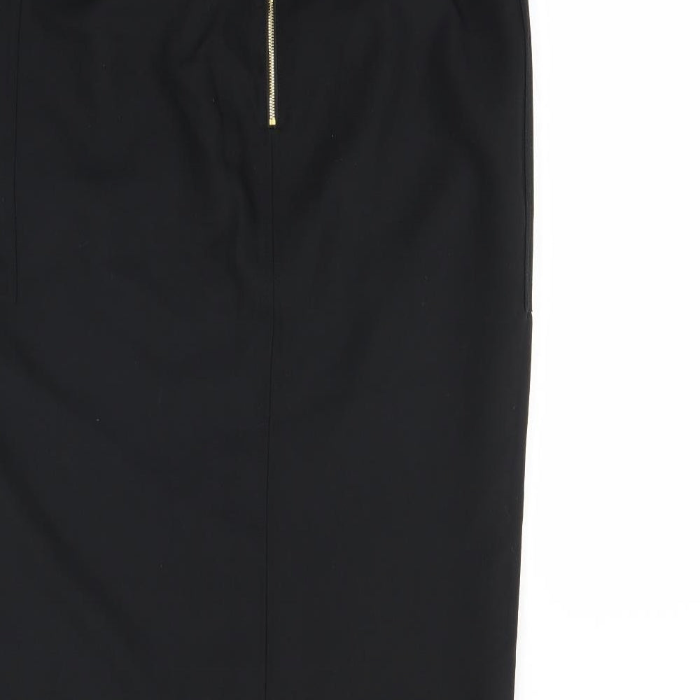 M&S Womens Black   Straight & Pencil Skirt Size 16