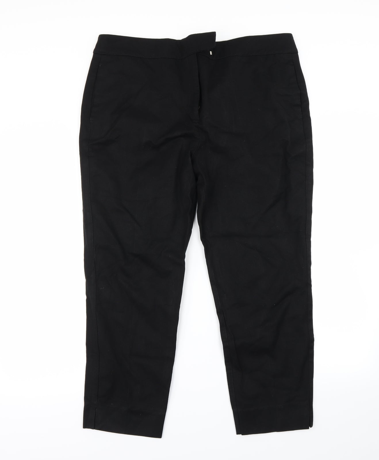 NEXT Womens Black   Trousers  Size 16 L27 in