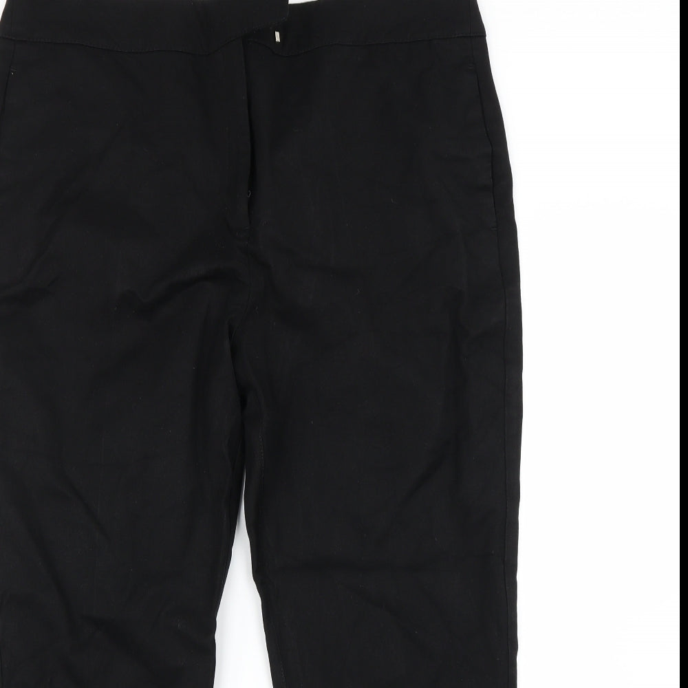 NEXT Womens Black   Trousers  Size 16 L27 in