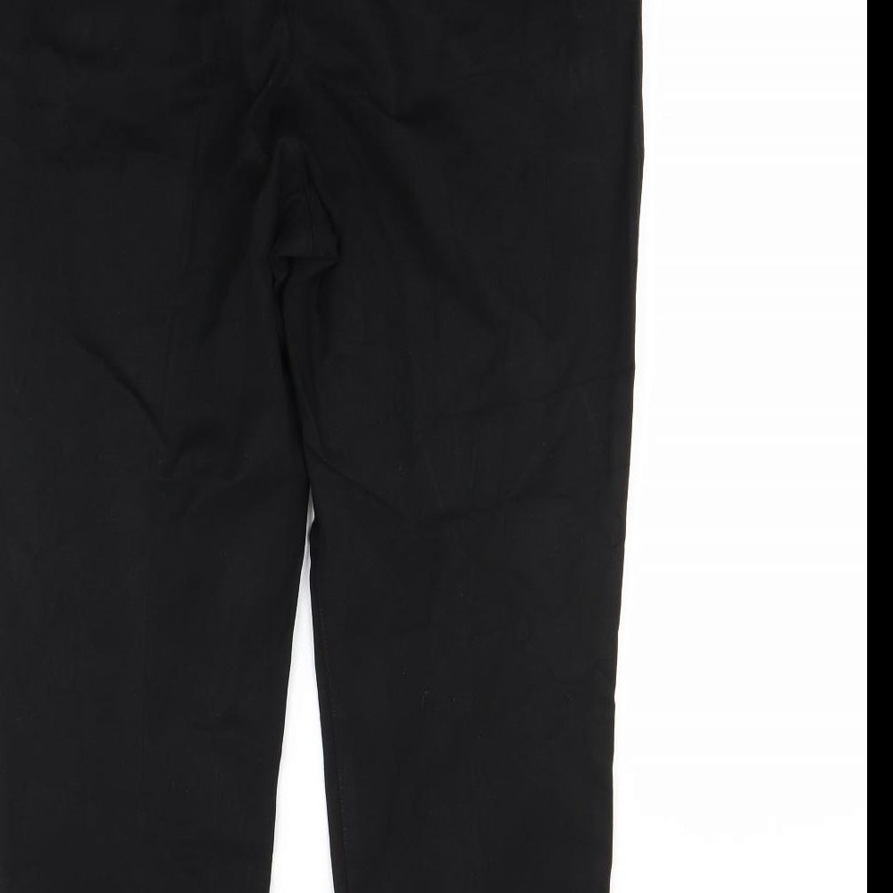 NEXT Womens Black   Trousers  Size 16 L27 in