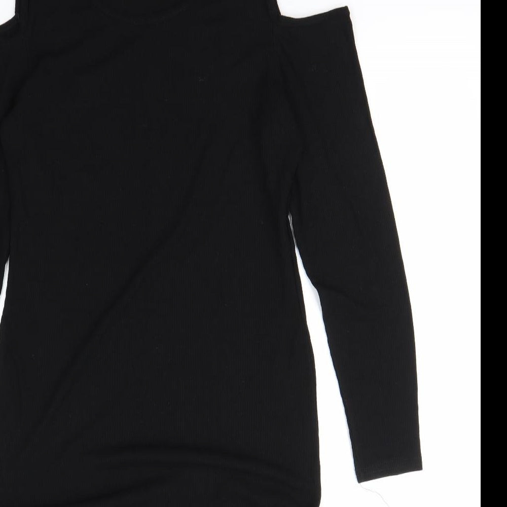 Boohoo Womens Black   Bodycon  Size 16