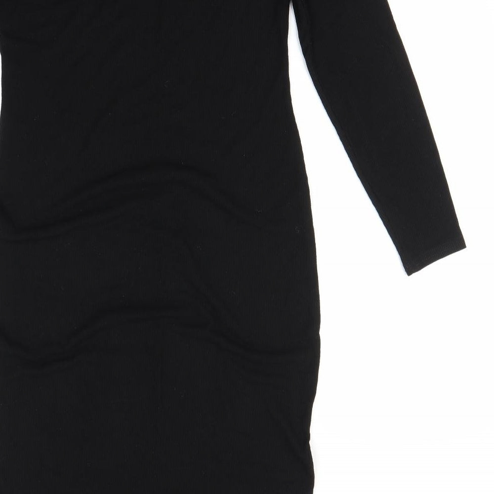 Boohoo Womens Black   Bodycon  Size 16