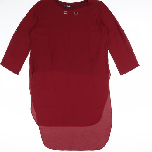 Quiz Womens Red   Basic Blouse Size L