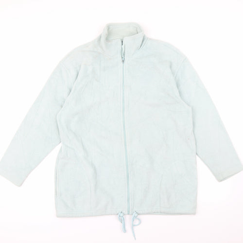 Mode essentials Womens Green   Full Zip Jumper Size 14