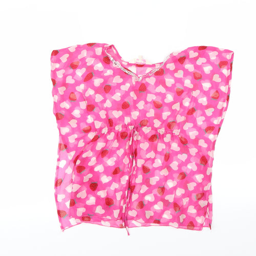 Girl 2 Girl Girls Multicoloured Polka Dot  Kaftan  Size 3-4 Years