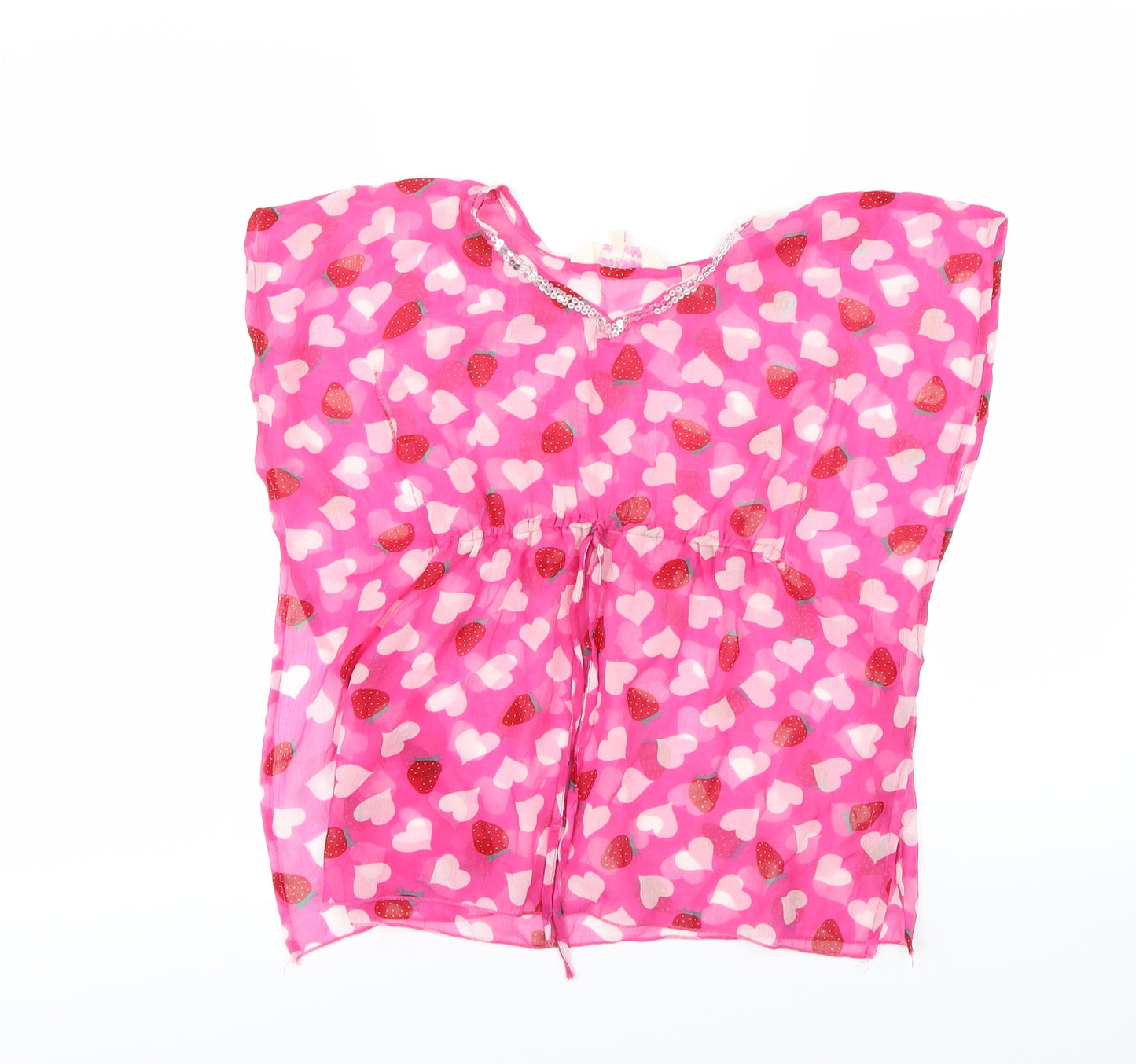 Girl 2 Girl Girls Multicoloured Polka Dot  Kaftan  Size 3-4 Years