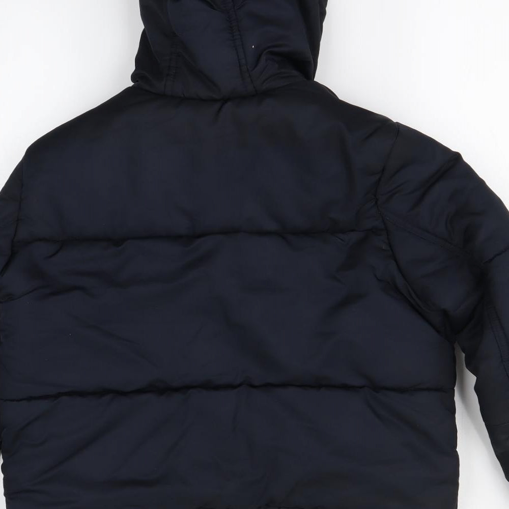 Topshop Womens Blue   Jacket Coat Size 6