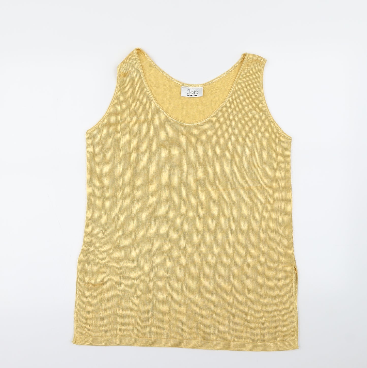 Classic Womens Gold   Basic Tank Size 14