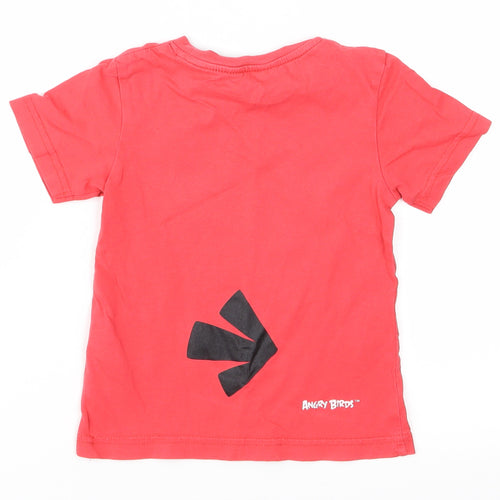 H&M Boys Red   Basic T-Shirt Size 2-3 Years
