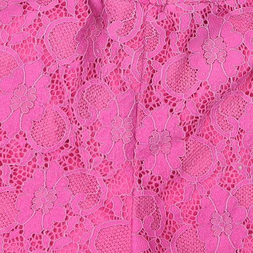 tu  Girls Pink   Hot Pants Shorts Size 9 Years