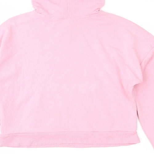 Topshop Womens Pink   Pullover Hoodie Size 6