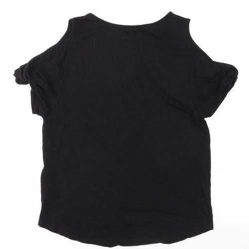 New Look Womens Black   Basic Blouse Size 6