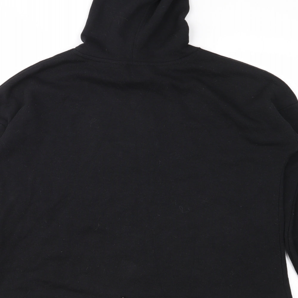 Peacocks Womens Black   Pullover Hoodie Size 8
