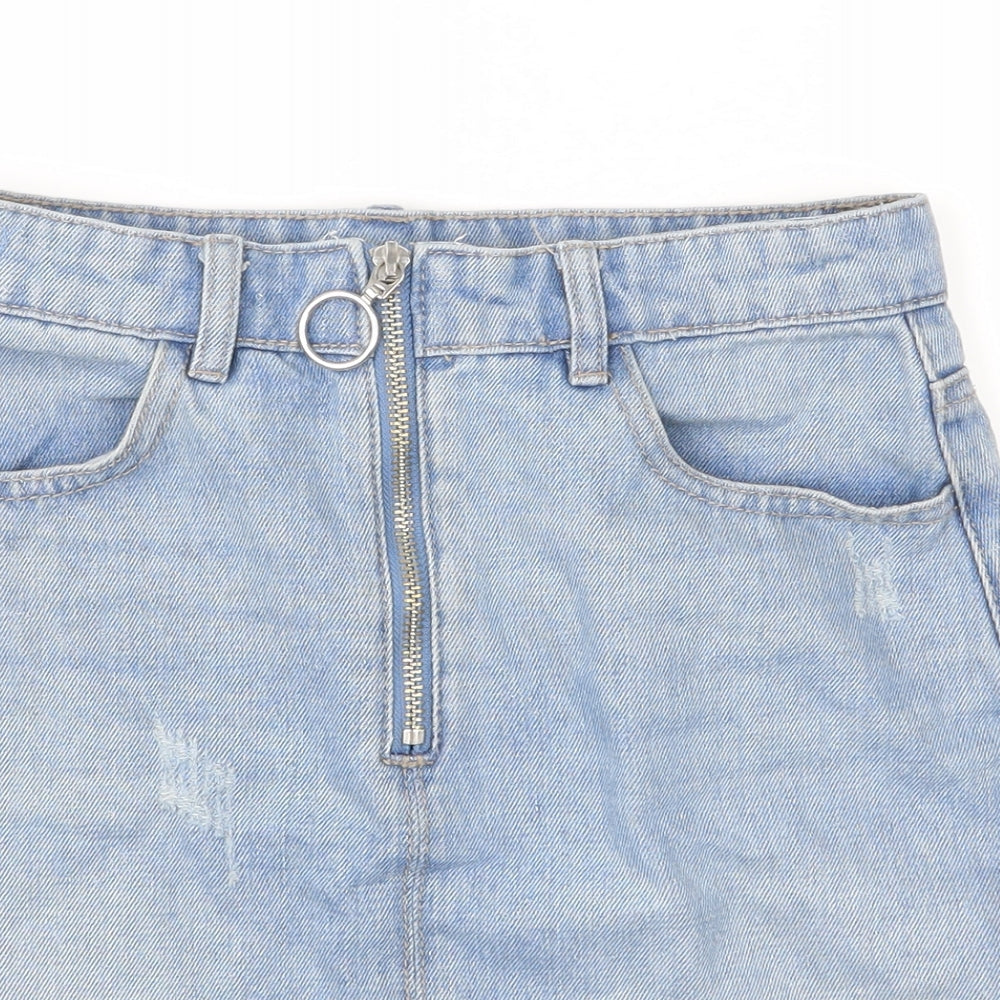 Candy Girls Blue   A-Line Skirt Size 12 Years