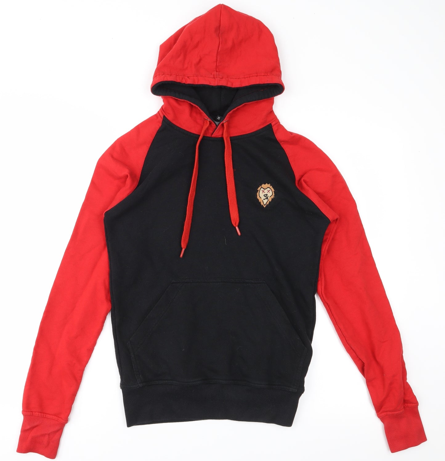 Preworn Mens Black   Pullover Hoodie Size XS