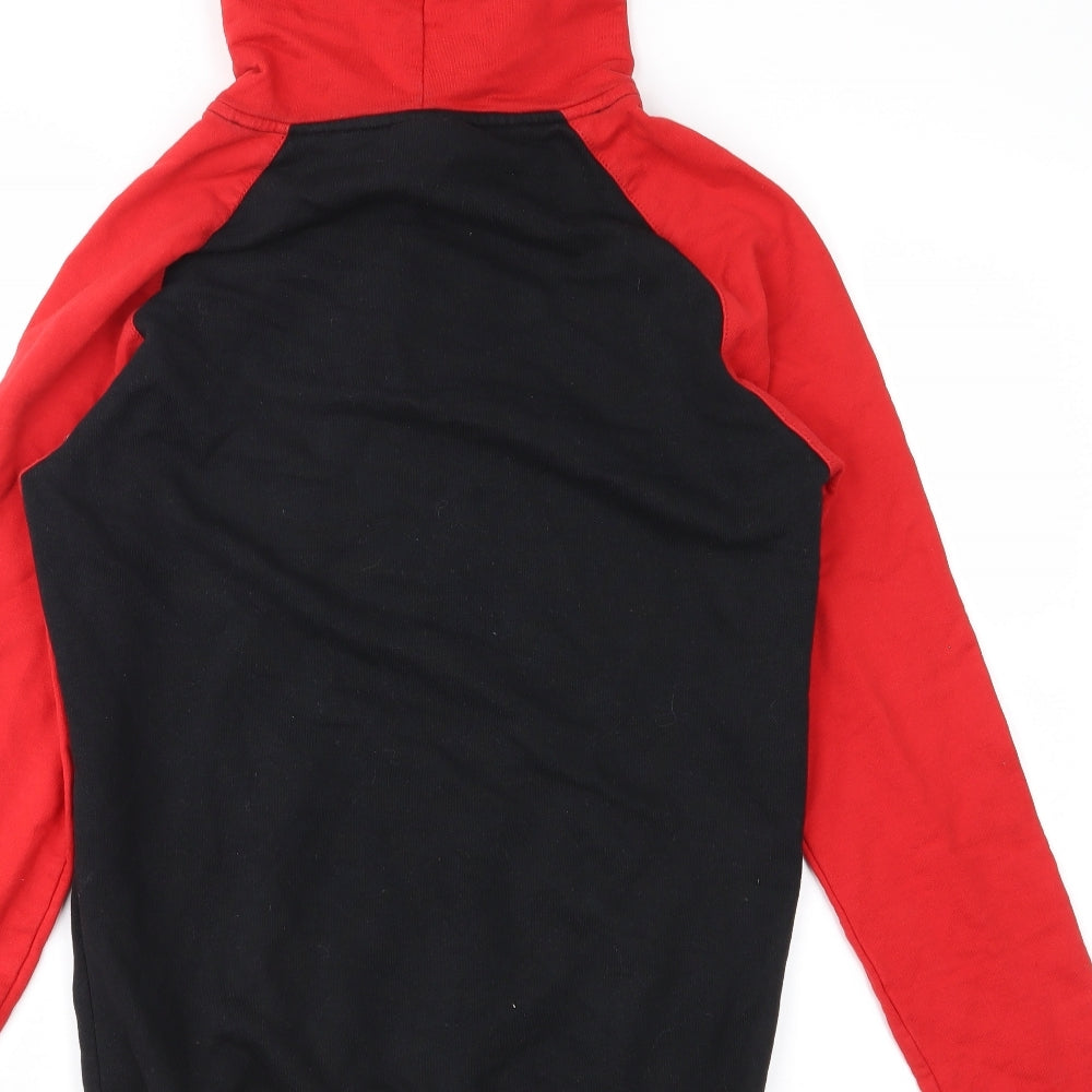 Preworn Mens Black   Pullover Hoodie Size XS