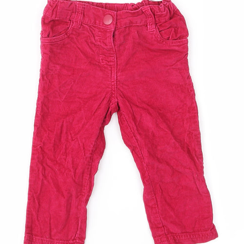 baby klub Baby Pink   Cargo Trousers Size 18-24 Months