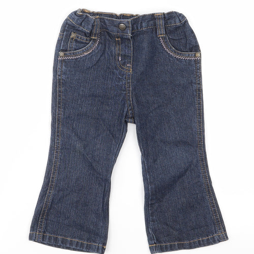Baby club Baby Blue   Cropped Jeans Size 12 Months