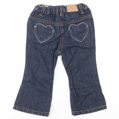 Baby club Baby Blue   Cropped Jeans Size 12 Months