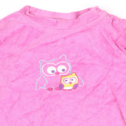 Papagino Girls Pink   Pullover Jumper Size 2 Years