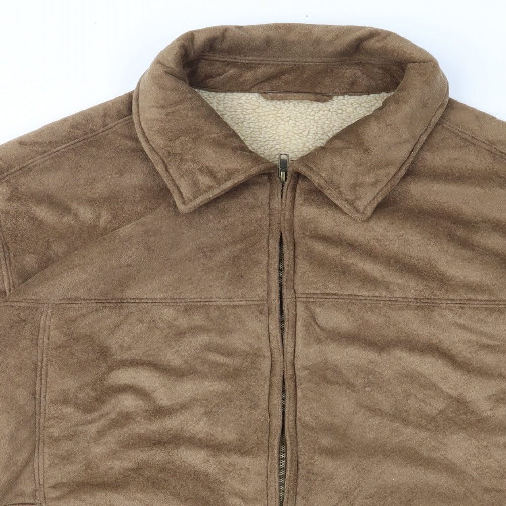 Tom English Mens Brown   Jacket  Size L