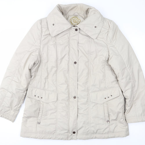 Anna rose Womens Beige   Jacket Coat Size L