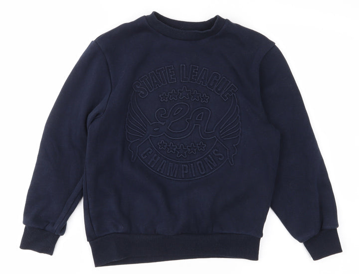 NEXT Boys Blue   Pullover Jumper Size 9 Years