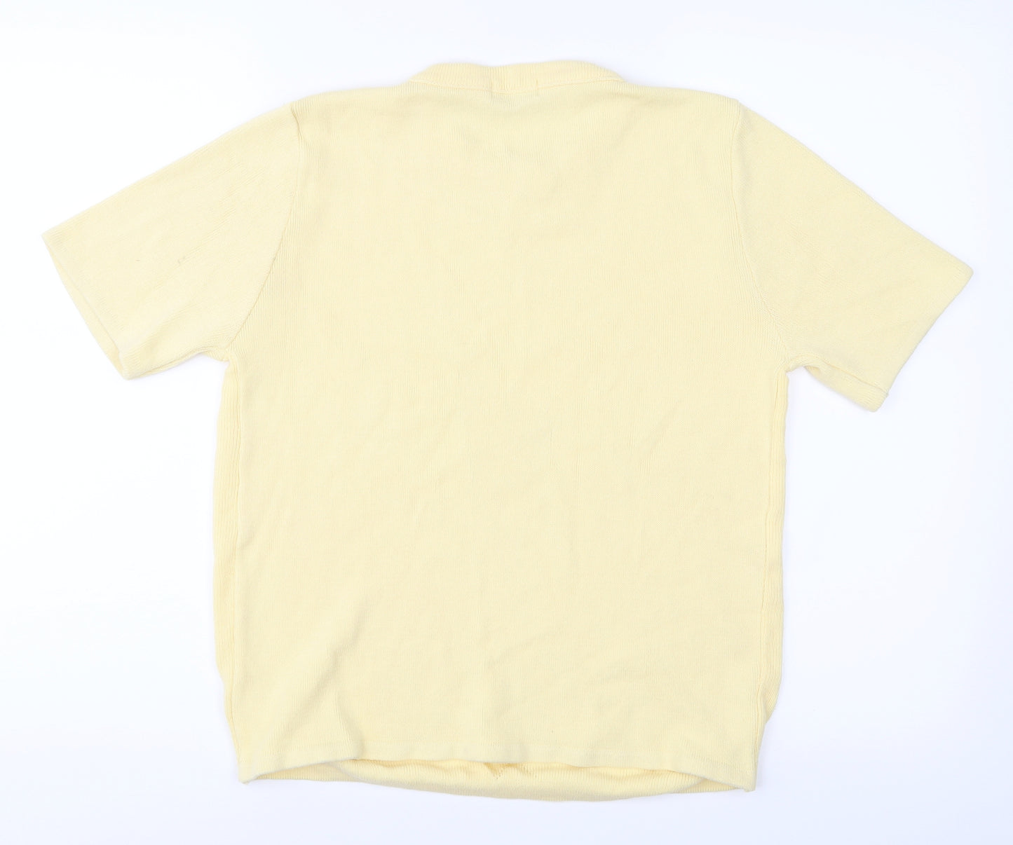 Hand to Hand  Womens Yellow   Basic T-Shirt Size S