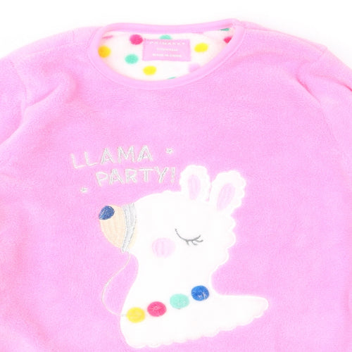 Primark Girls Pink   Pullover Jumper Size 11-12 Years