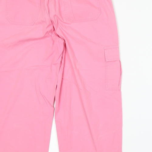 Bcasual Womens Pink   Trousers  Size 14 L20 in