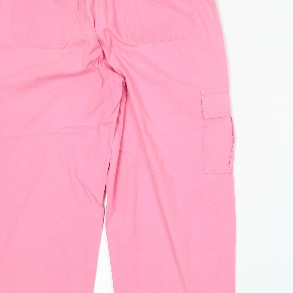 Bcasual Womens Pink   Trousers  Size 14 L20 in