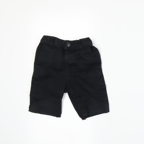 The Children's Place Boys Black   Chino Shorts Size 3 Years