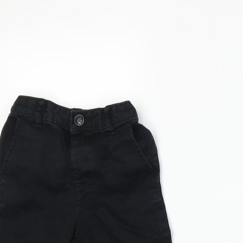 The Children's Place Boys Black   Chino Shorts Size 3 Years
