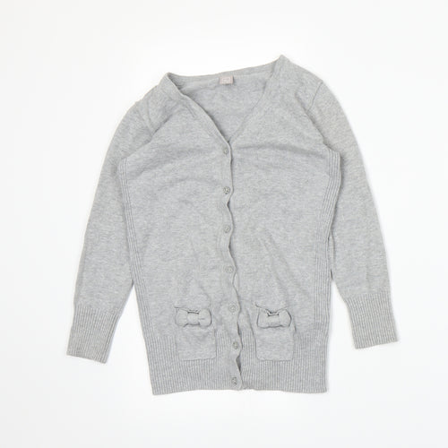 TU Boys Grey   Cardigan Jumper Size 5 Years