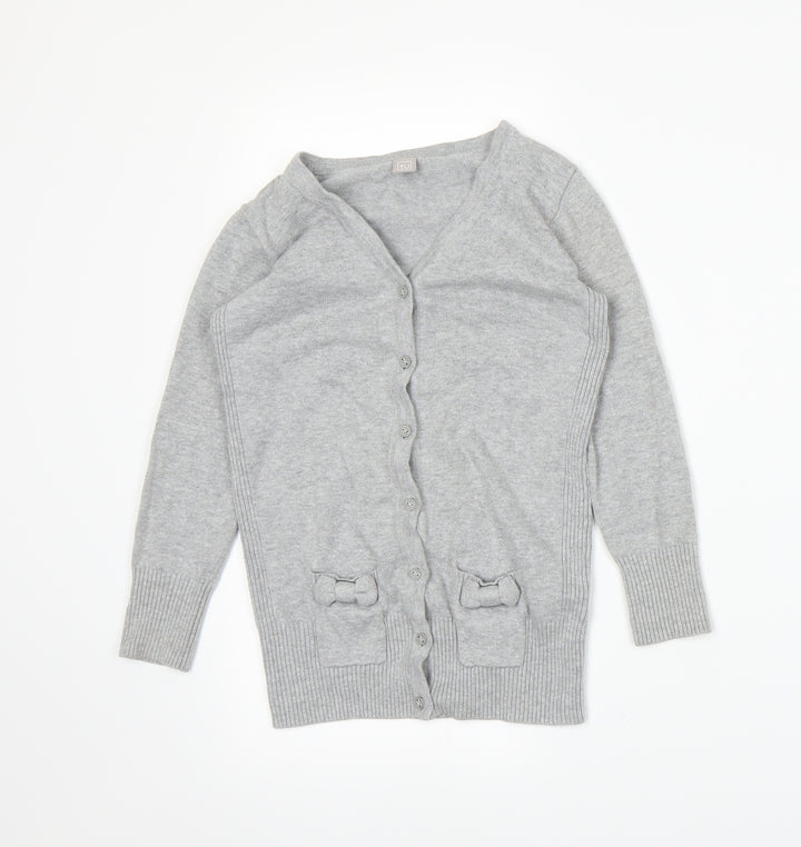 TU Boys Grey   Cardigan Jumper Size 5 Years