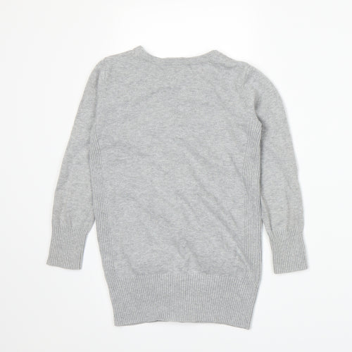 TU Boys Grey   Cardigan Jumper Size 5 Years