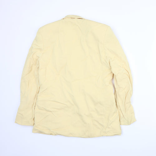 Libra Womens Yellow   Jacket Suit Jacket Size 12