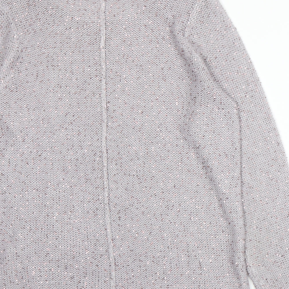 George Womens Pink  Knit Pullover Jumper Size 16