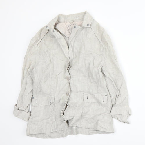 Olsen Womens Grey   Jacket Suit Jacket Size 12