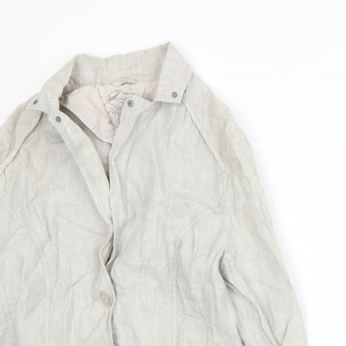 Olsen Womens Grey   Jacket Suit Jacket Size 12