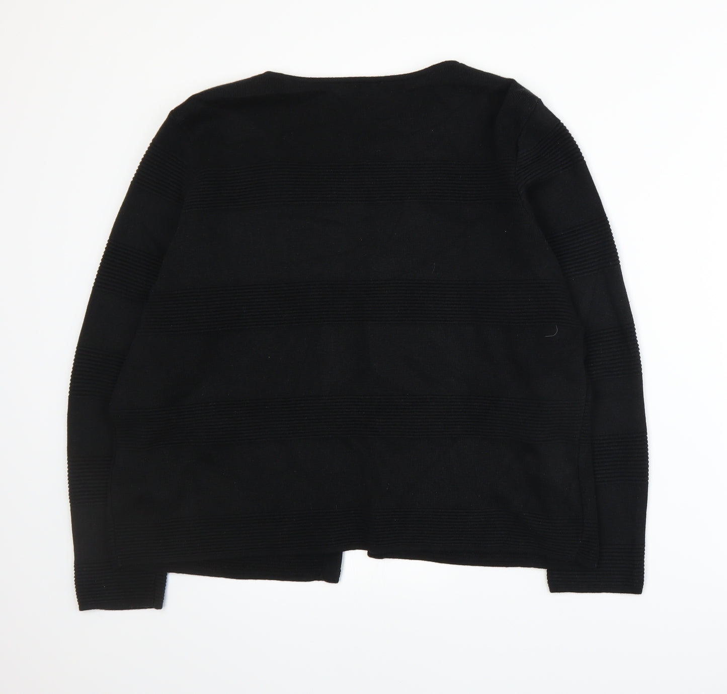 George Womens Black  Knit Cardigan Jumper Size 16