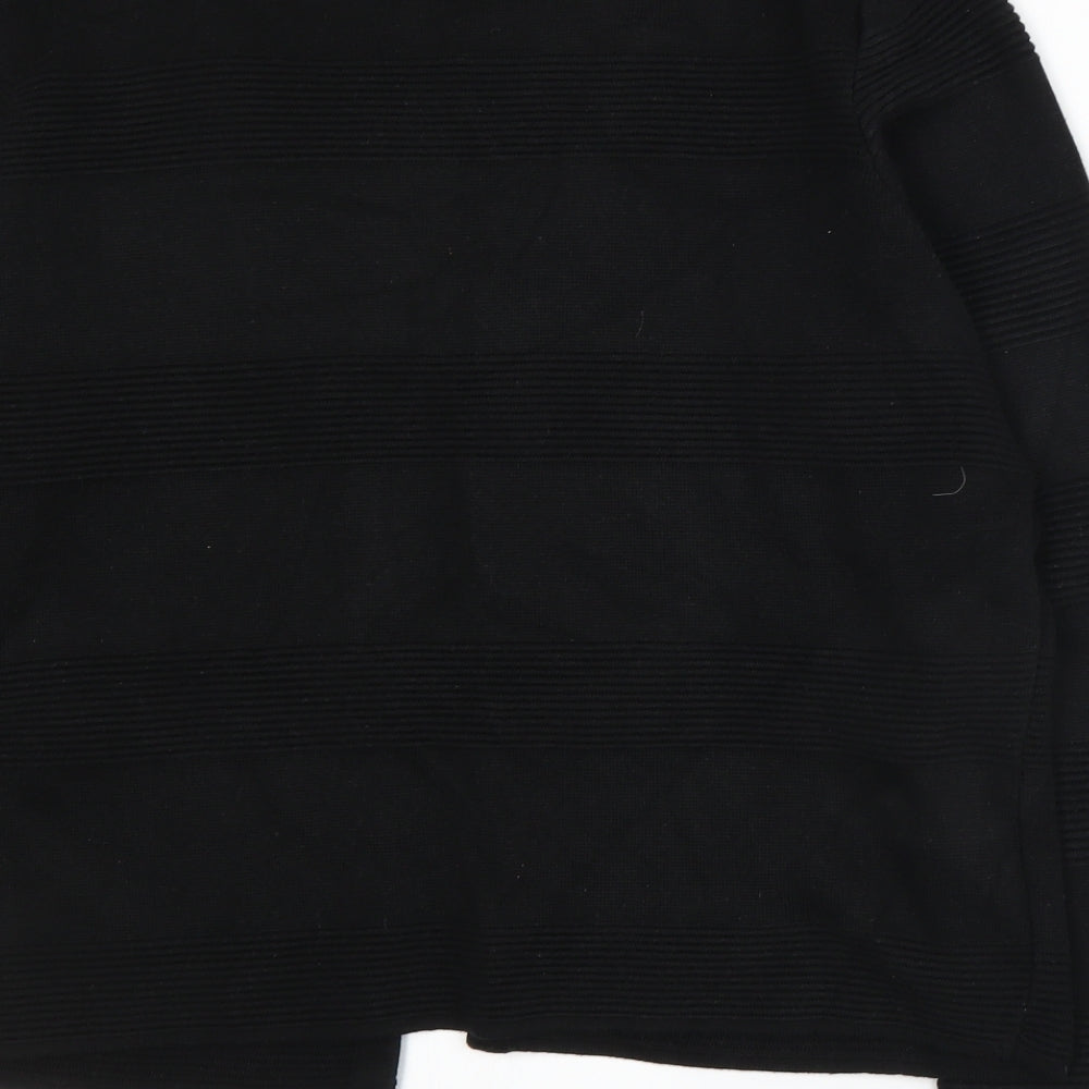 George Womens Black  Knit Cardigan Jumper Size 16