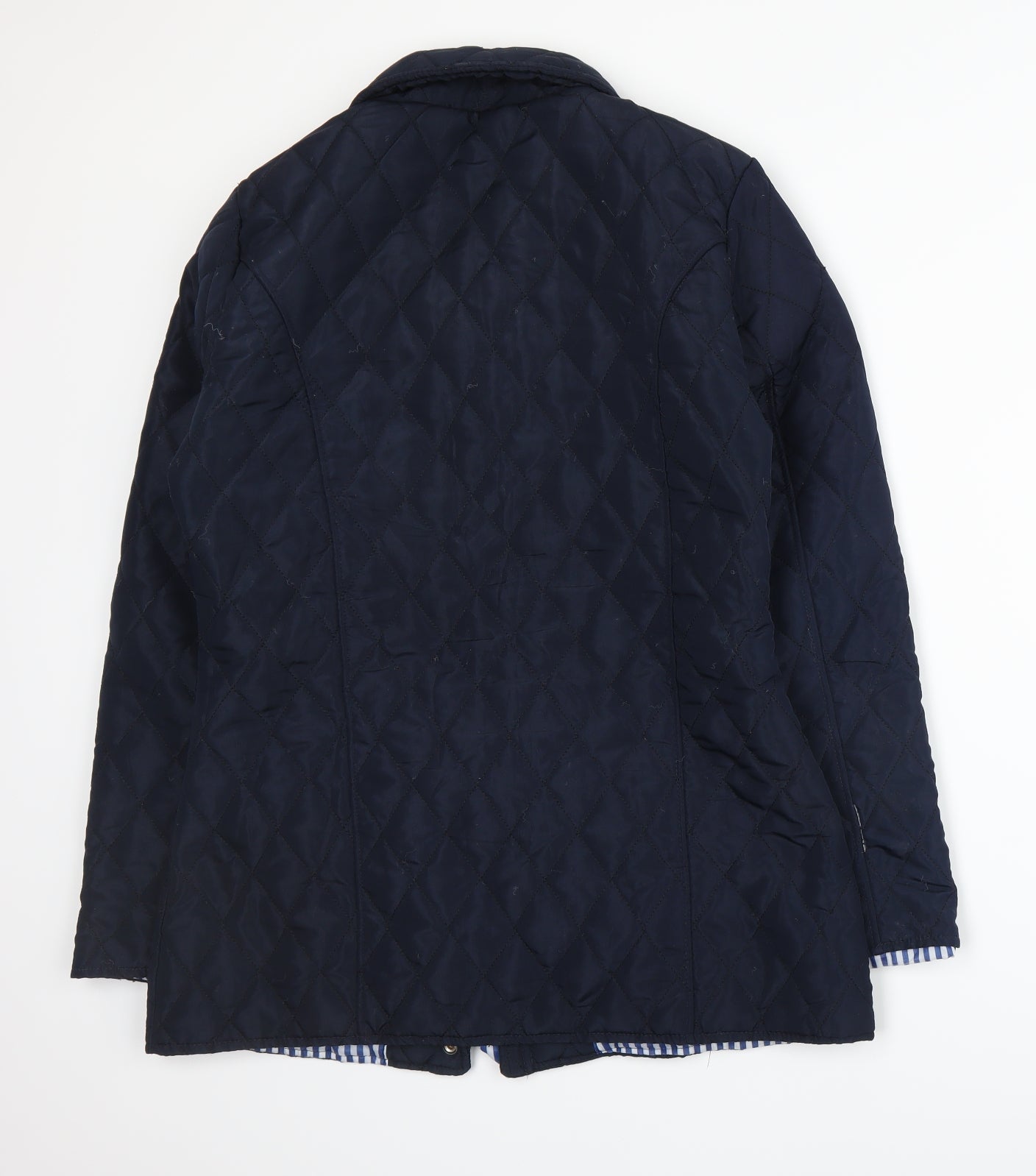 Urban Diva Womens Blue   Quilted Jacket Size L