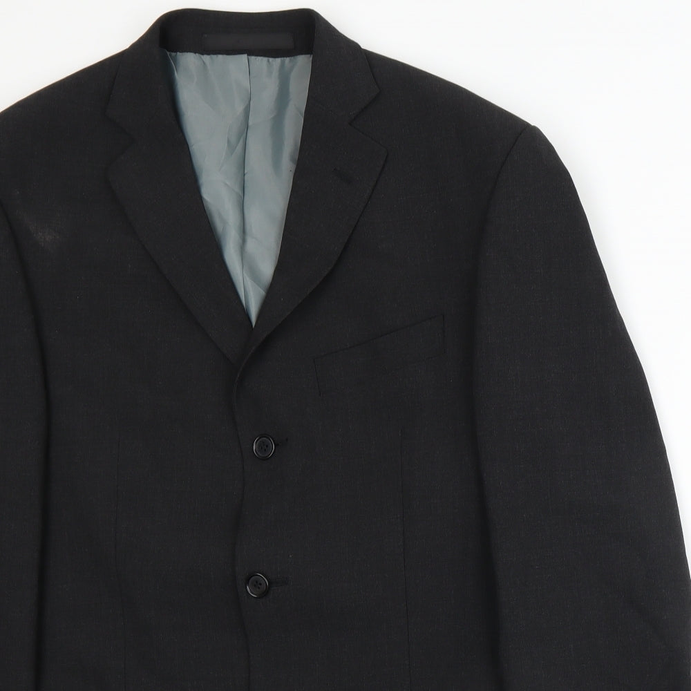 Marks and Spencer Womens Grey   Jacket Suit Jacket Size 4