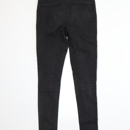 Nutmeg Womens Grey   Jegging Jeans Size 8 L26 in