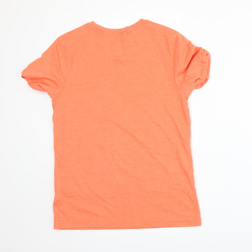 George Boys Orange   Basic T-Shirt Size 11-12 Years